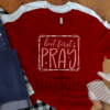 "But First Pray" Silkscreen Stencil - Image 2