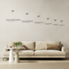 Psalm 62:1 My Soul Finds Rest in God Alone - Christian Metal Art - 12" - Image 2