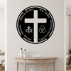 Names of God Metal Wall Art - 14"