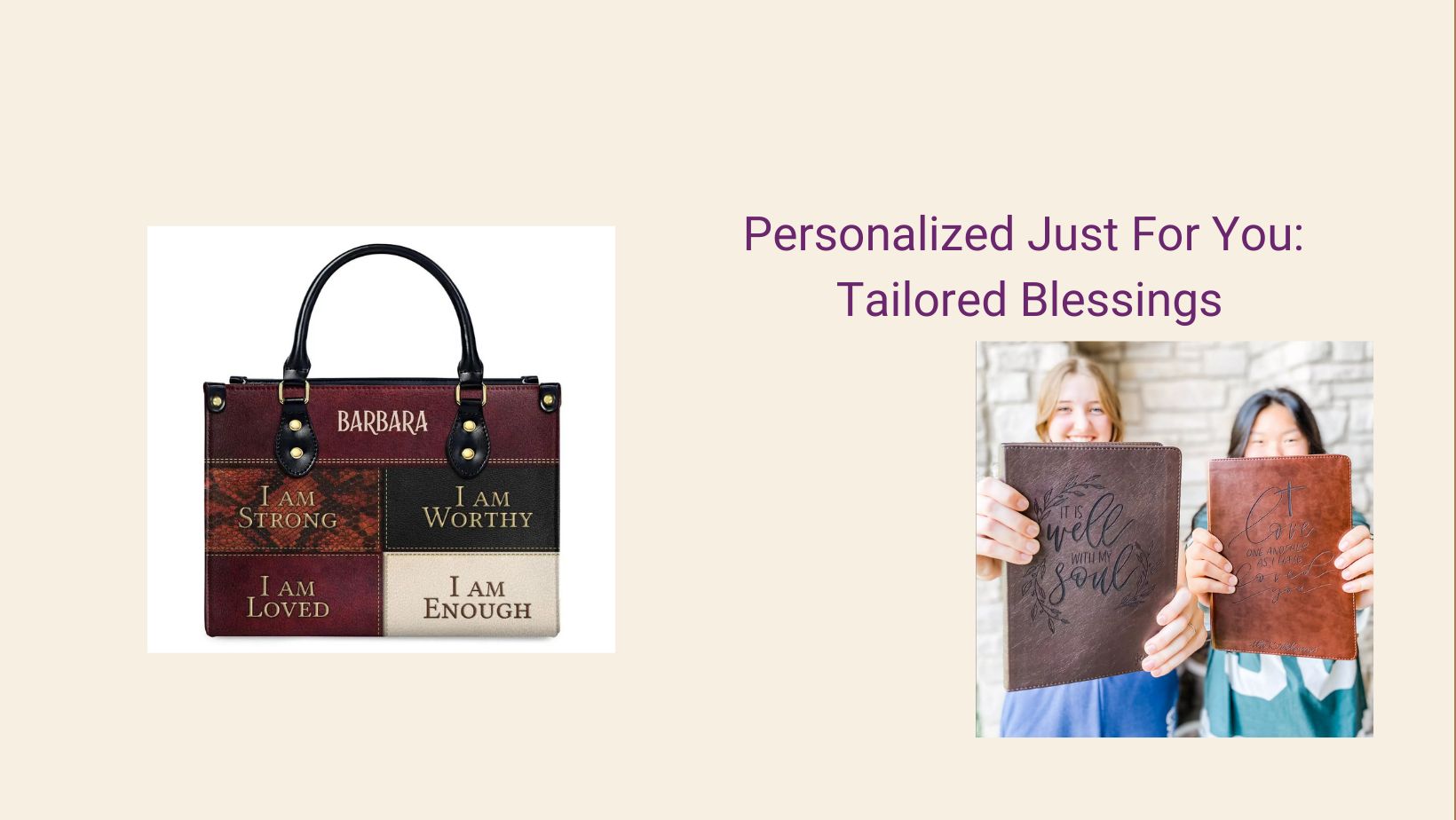 Personalized Christian Products on Galilee Life