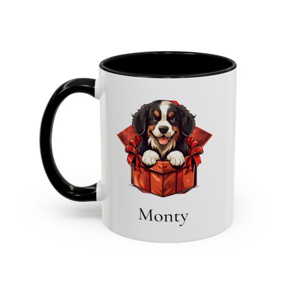 Christmas Bernese Mountain Dog