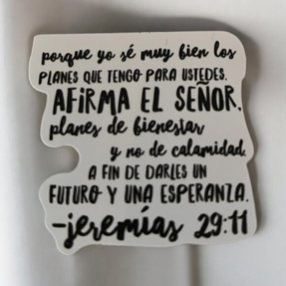 Spanish Christian Stickers