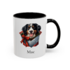 Christmas Bernese Mountain Dog Gift Box Coffee Mug Personalized with Your Pet's Name - Image 2