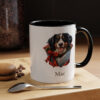 Christmas Bernese Mountain Dog Gift Box Coffee Mug Personalized with Your Pet's Name - Image 5