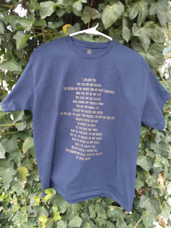 Breath of God Poetry Christian Tee