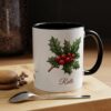 December Holly Birth Month Flower Mug Personalized With Any Name - Image 6