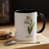 January Snowdrop Birth Month Flower Mug Personalized With Any Name - Image 6