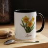 March Daffodil Birth Month Flower Mug Personalized With Any Name - Image 6