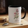 April Sweet Pea Birth Month Flower Mug Personalized With Any Name - Image 5