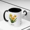 March Daffodil Birth Month Flower Mug Personalized With Any Name - Image 5