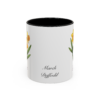 March Daffodil Birth Month Flower Mug Personalized With Any Name - Image 2