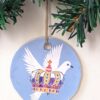 Prince of Peace Dove and Crown Jesse Tree Ornament - Image 4