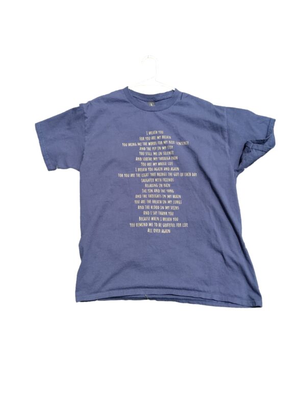 Breath of God Poetry Christian Tee