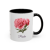 January Carnations Month Flower Mug Personalized With Any Name - Image 3