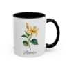 June Honeysuckle Birth Month Flower Mug Personalized With Any Name - Image 3