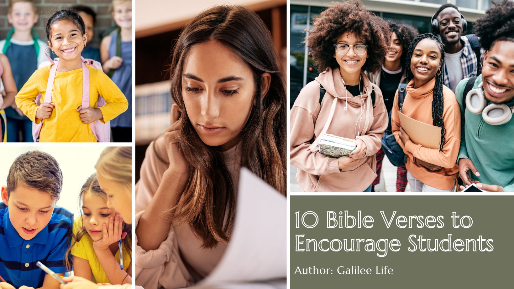 Starting the New School Year with Faith: 10 Bible Verses to Encourage Students