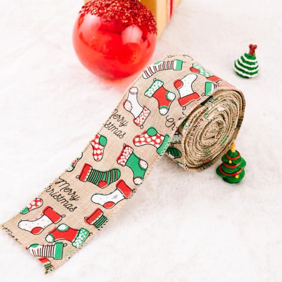 Christmas Polyester Ribbon