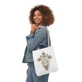 Faith Hope Canvas Christian Tote Bag