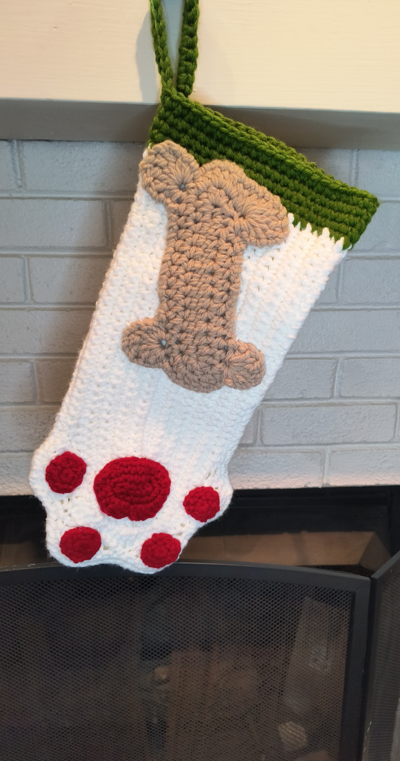 Pet Paw Christmas Stockings