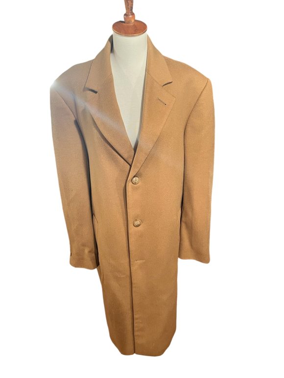 Alfani Men's Gently Worn Tan Winter Coat