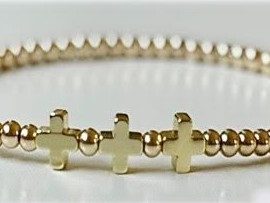 Calvary Handmade Christian Bracelets - Gold-Filled