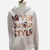 Disney Mickey Mouse Hoodie White Sweater