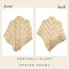 Heavenly Glory Crocheted Prayer Shawl - Image 3