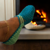 Cozy Crocheted Ballerina Slippers - Image 7