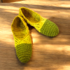 Cozy Crocheted Ballerina Slippers - Image 3