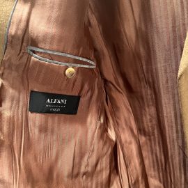 Alfani Men's Gently Worn Tan Winter Coat