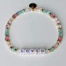 Loved Handmade Christian Bracelet