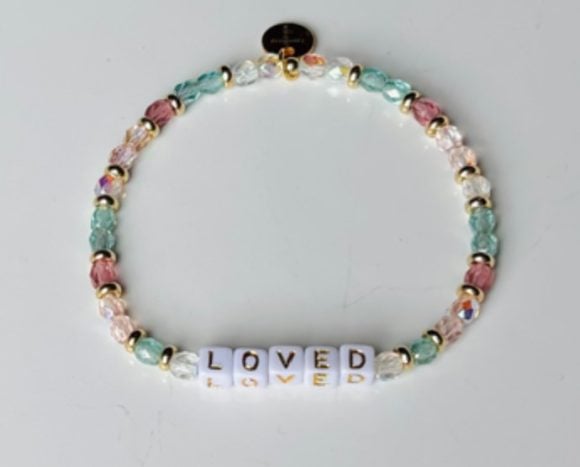 Loved Handmade Christian Bracelet