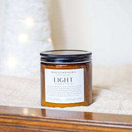 Vanilla + Cinnamon Candle - Winter Candles - Christian Candles