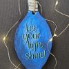 Let Your Light Shine Christmas Bulb Ornament