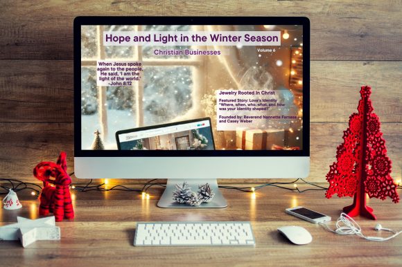 Galilee Life Hope and Light in the Winter Season Christian Magazine and Christmas Guide - 2024