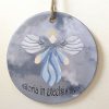 Christmas Angel Ornament with Gloria in Excelsis Deo