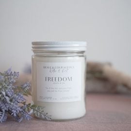 Freedom Birch + Lavender Candle