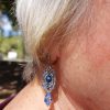 Festive hand-crafted Swarovski bracelet and earrings - Image 5