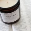Comfort Ginger + Lemon Candle - Amber - Christian Candles
