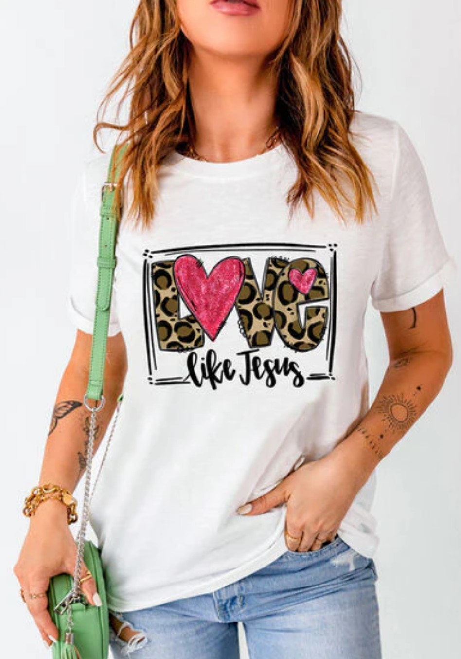 Love like Jesus Christian Tee