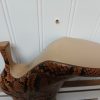 Mata Rich Life Brown Snake-Skin Boots - Image 3