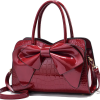 Women Red BowKnot Handbag