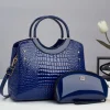 Women's Medium Pu Leather Vintage Style Bucket Handbag - Image 2