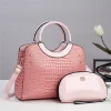 Women's Medium Pu Leather Vintage Style Bucket Handbag - Image 3