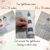 Lighthouse Bible Verse Craft (DIGITAL FILES), Kids Sunday School Craft, VBS Lighthouse Activity, Jesus The Light Of The World - Image 6