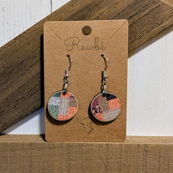 Quilt Rectangles Earrings