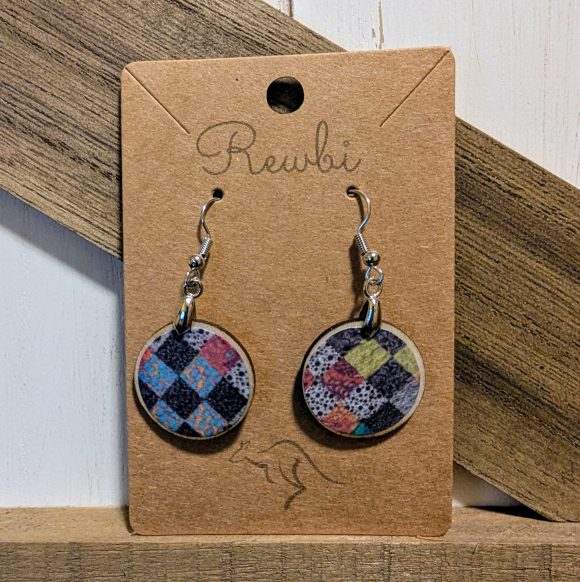 Quilt Earrings