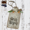 He is Risen one-of-a-kind farmhouse-style décor boards