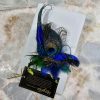 Beaded Peacock feathers Lapel Pin with Crystals | Boutonniere Wedding, Prom, Hoco, Event Fashion | Groomsman Tuxedo | Costume Party Keepsake - Image 10