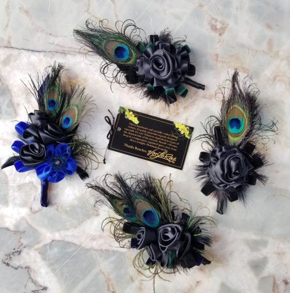 Lapel Pin, Boutonniere, Brooch, flowers to wear. Pin them anywhere | 2025 Prom, Hoco, Wedding Event | Elegant Fashion Accessories, Unisex - Image 10